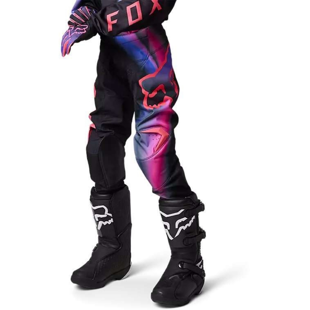 EUC Fox Youth Black/Pink Toksyk 180 Motocross Pants Y26 (Fits Ages 8-10ish - M)